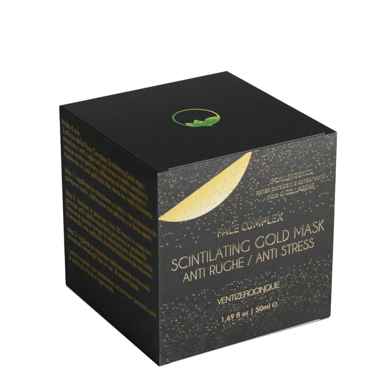 Maschera Viso GOLD Scintillante by Face Complex