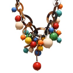 Collana Multicolore Bijoux...