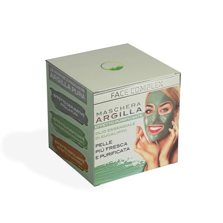 Maschera Viso Purificante all'Argilla Pura con EUCALIPTO by Face Complex