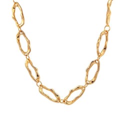 Collana Bijoux Lunga Oro Giallo