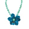 Collana Bijoux Bluceleste Perline con Fiore