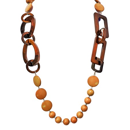 Collana Bijoux Lunga 95cm Arancione