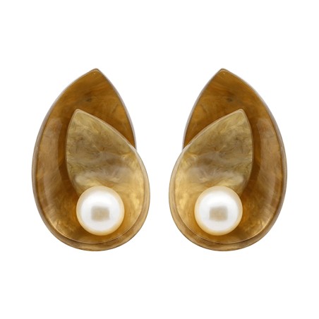 Lobo Bijoux Conchiglia Caramel Perlata