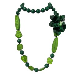 Collana Bijoux Lunga Verde...