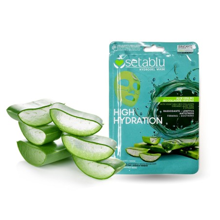 Maschera ad Alta Idratazione con ALOE VERA BIO e BIO COLLAGENE VEGETALE 'Hydrogel' by Setablu