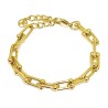 Bracciale Catena Ferro di Cavallo Acciaio 316L