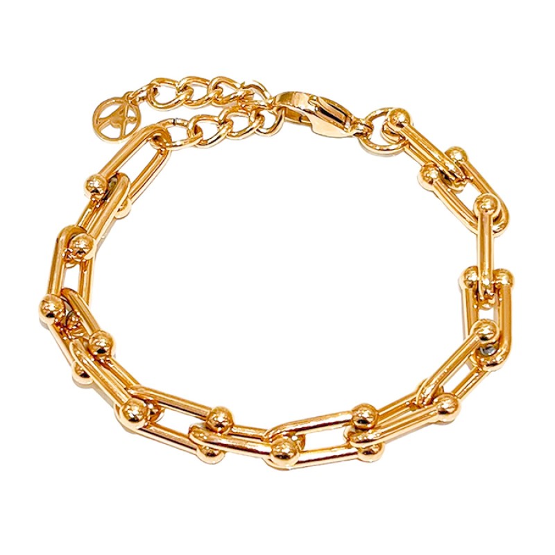 Bracciale Catena Ferro di Cavallo Acciaio 316L