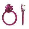 Pendenti Bijoux Fiore-Cerchio Fucsia