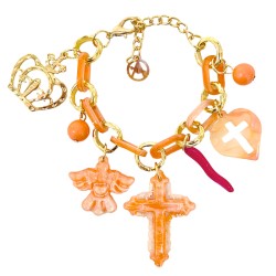 Bracciale Bijoux CRUX Catena Multi-Charms Circus