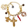 Bracciale Bijoux CRUX Catena Multi-Charms Caramel