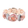 Bracciale Bijoux Elastico Atolli Smaltato Rosa