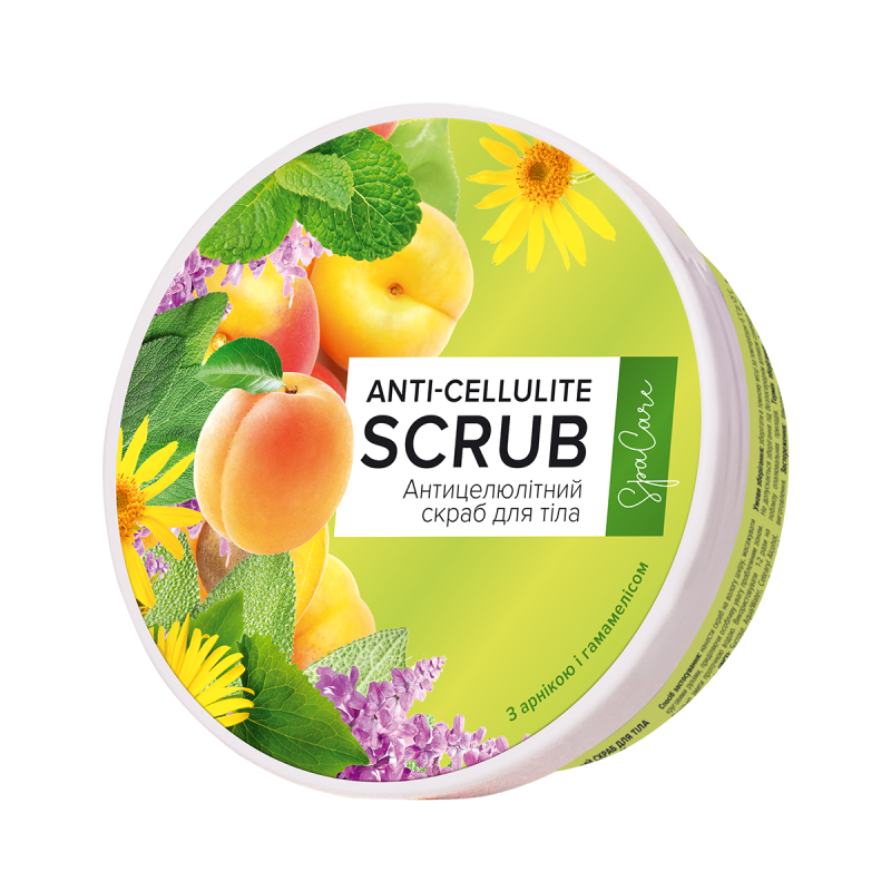 Scrub Corpo Anticellulite ARNICA e HAMAMELIS 'SPA CARE' Jerelia