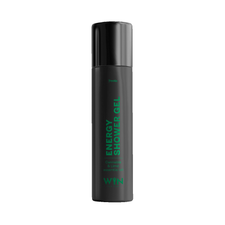 Gel-Doccia Uomo con Olio Essenziale di CANNABIS e LIME 'WIN' Jerelia