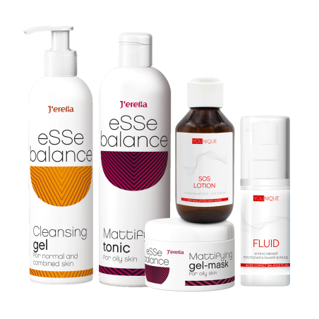 Set per Acne su pelle secca 'ESSENCE BALANCE' Jerelia