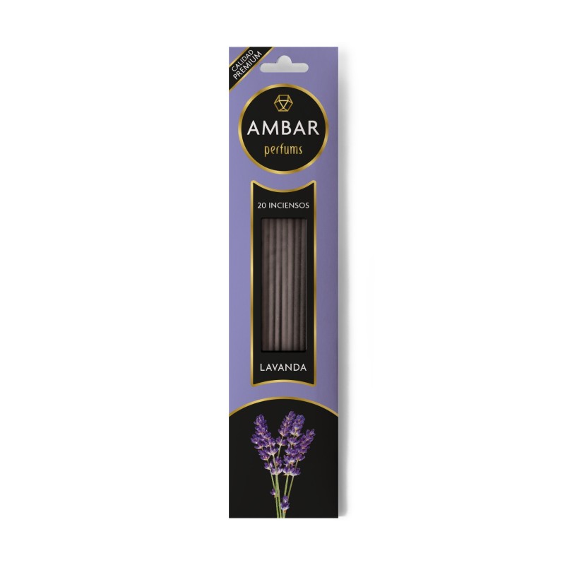 LAVANDA Incenso AMBAR 20 sticks