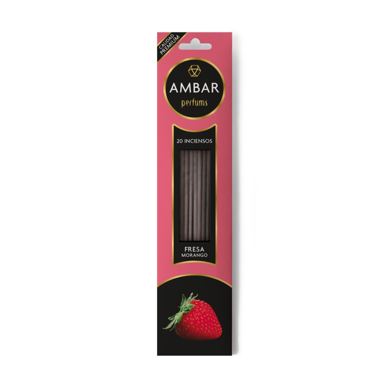 FRAGOLA Incenso AMBAR 20 sticks