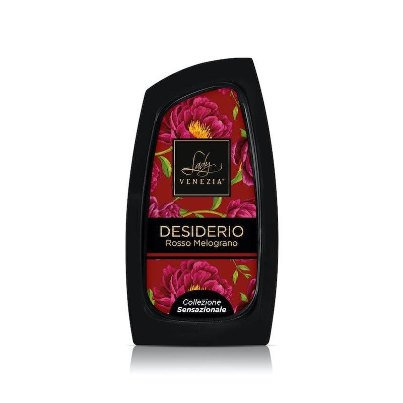 Rosso Melograno DESIDERIO Deo-Gel Ambienti 'SENSATIONS' 140gr