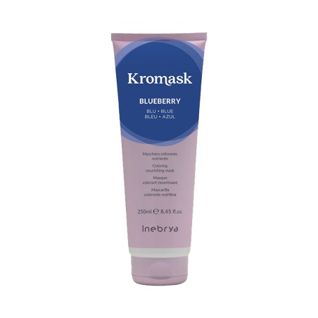 Maschera Capelli Colorante BLUEBERRY 'KROMASK' Inebrya