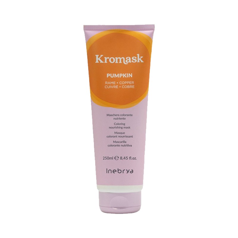 Maschera Capelli Colorante PUMPKIN 'KROMASK' Inebrya