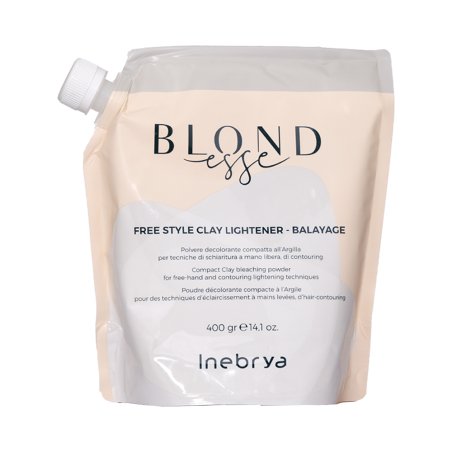 Polvere Decolorante Compatta Balayage all'Argilla 'BLONDESSE' Inebrya