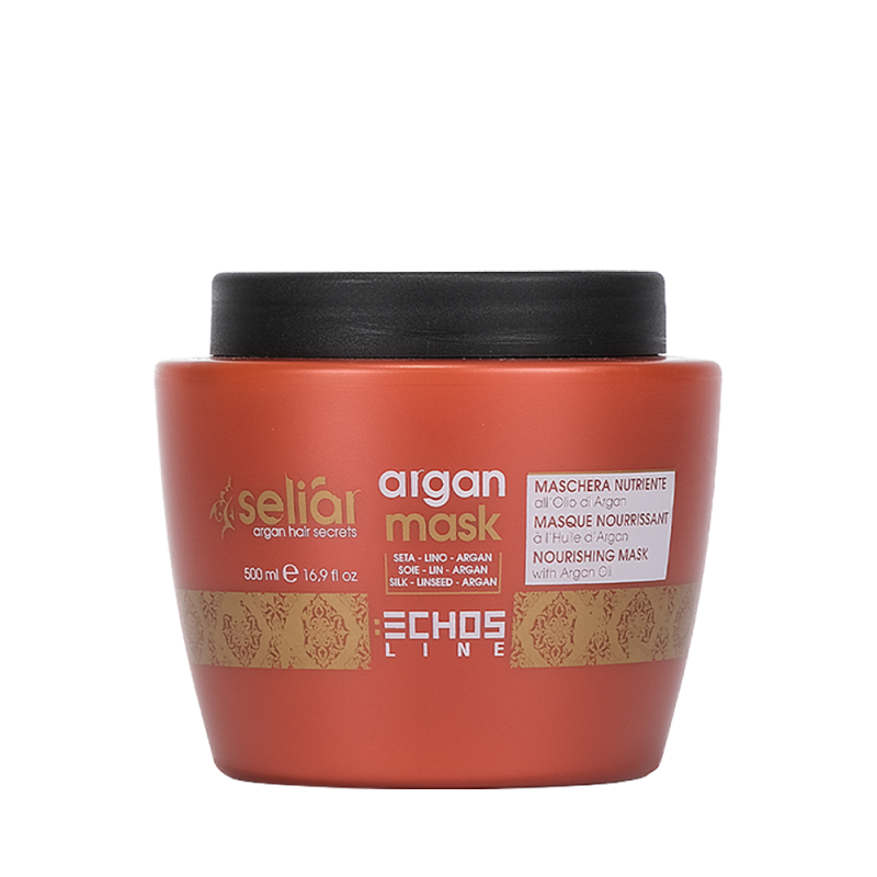 Maschera Capelli Nutriente Olio di Argan 500ml 'SELIAR' Echosline