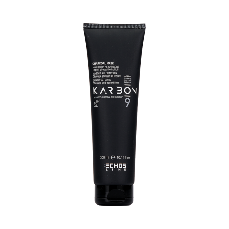 Maschera Capelli al Carbone 300ml 'KARBON 9' Echosline