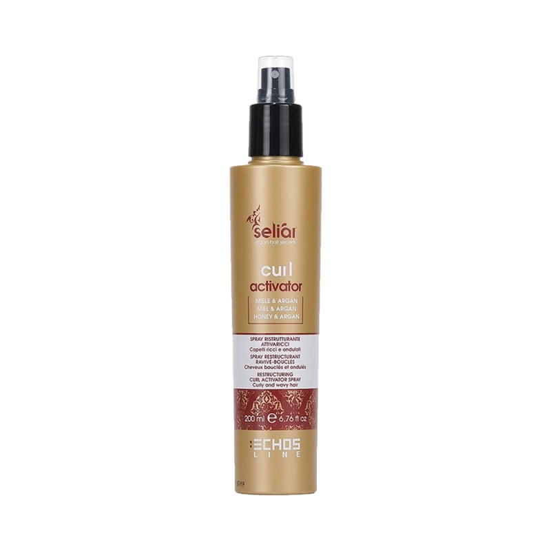 Spray Capelli Ristrutturante Attiva-ricci 'SELIAR' Echosline