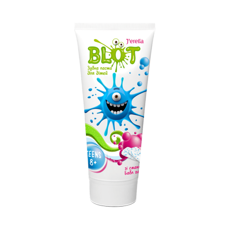 Dentifricio Senza Fluoro per Bambini 8+ al gusto BUBBLE GUM 'YASNA' Jerelia