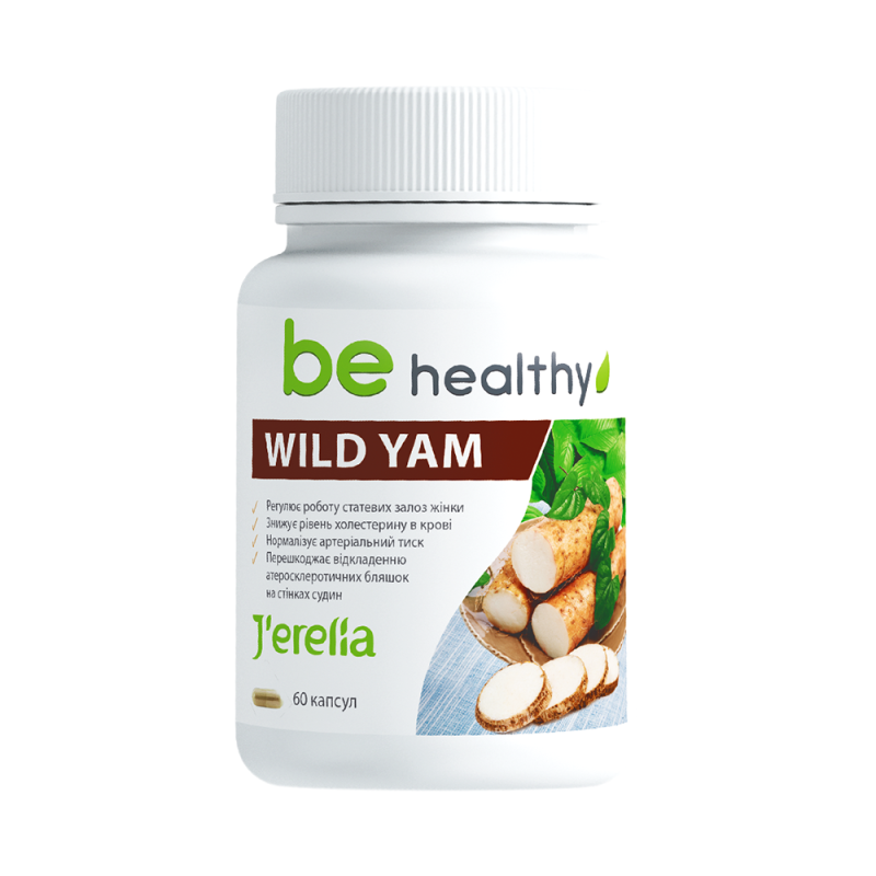 Integratore alimentare IGNAME SELVATICO (Wild Yam) 'BE HEALTHY' Jerelia