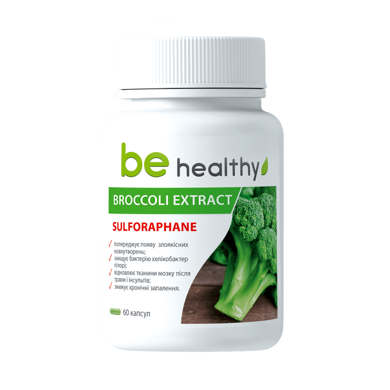 Integratore Alimentare SULFORAPHANE Estratto di broccoli 'BE HEALTHY' Jerelia