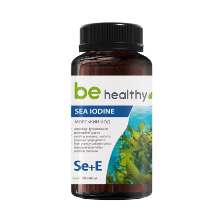 Compresse di IODIO MARINO Se + E 'BE HEALTHY' Jerelia