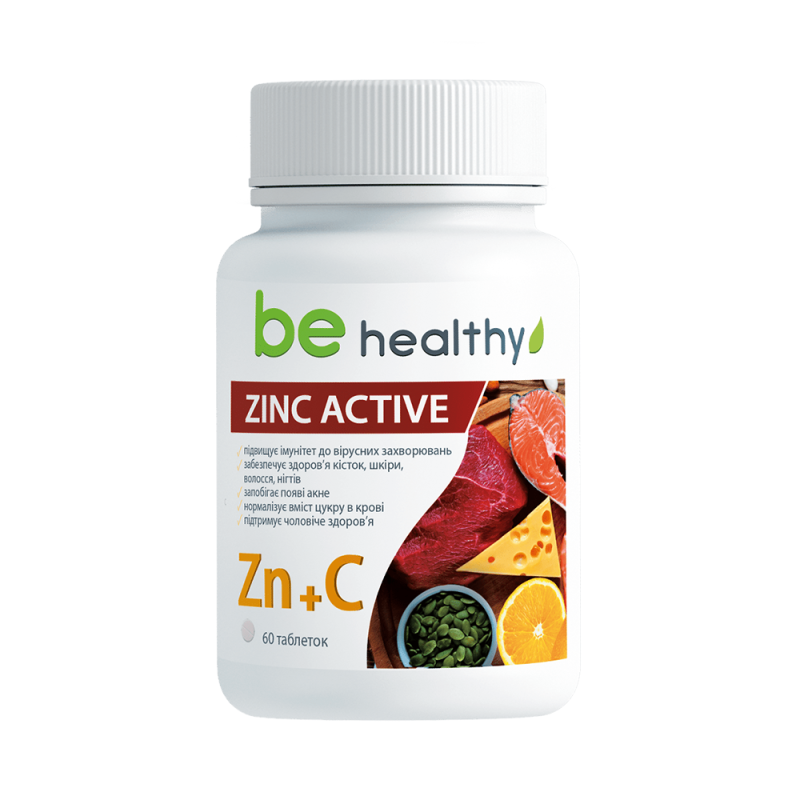 Integratore Alimentare ZINCO ATTIVO 'BE HEALTHY' Jerelia