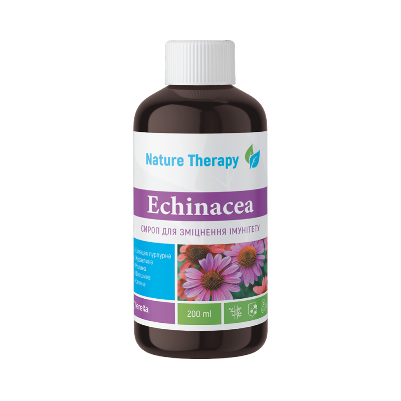 Sciroppo ECHINACEA per Rafforzare le Difese Immunitarie 'NATURE THERAPY' Jerelia