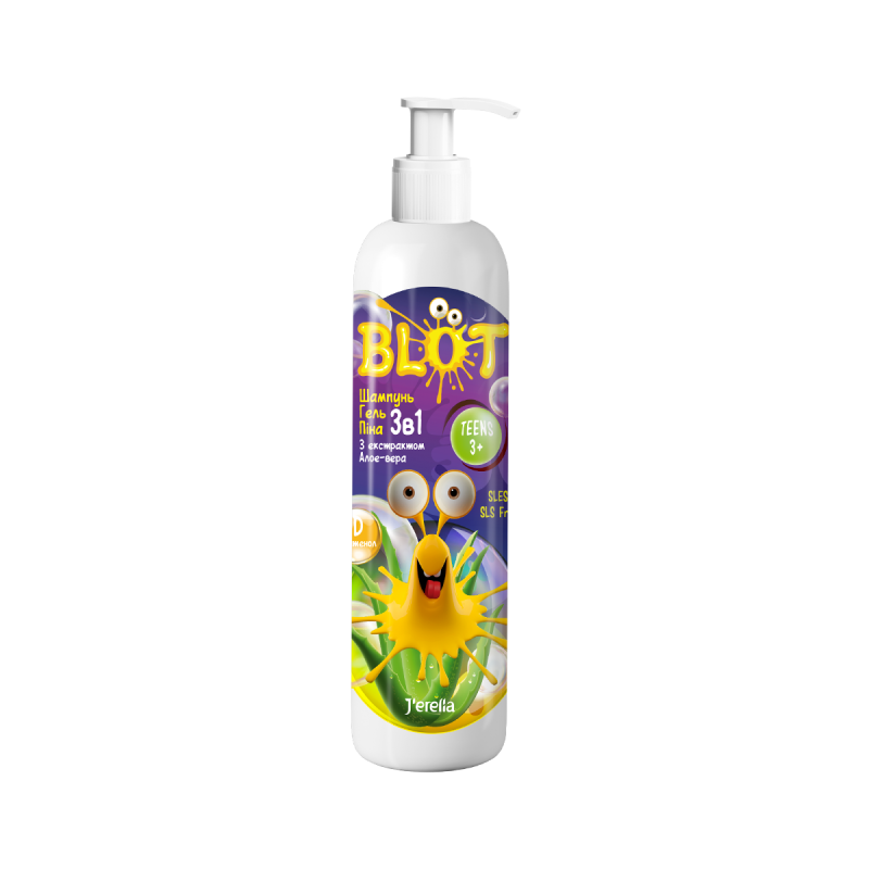 Shampoo-Gel-Doccia Bagnoschiuma 3-in-1 'BABY BLOT' Jerelia