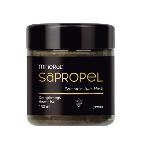 Maschera Capelli Restitutiva con SAPROPEL per Rafforzamento e Crescita 'MINERAL' Jerelia