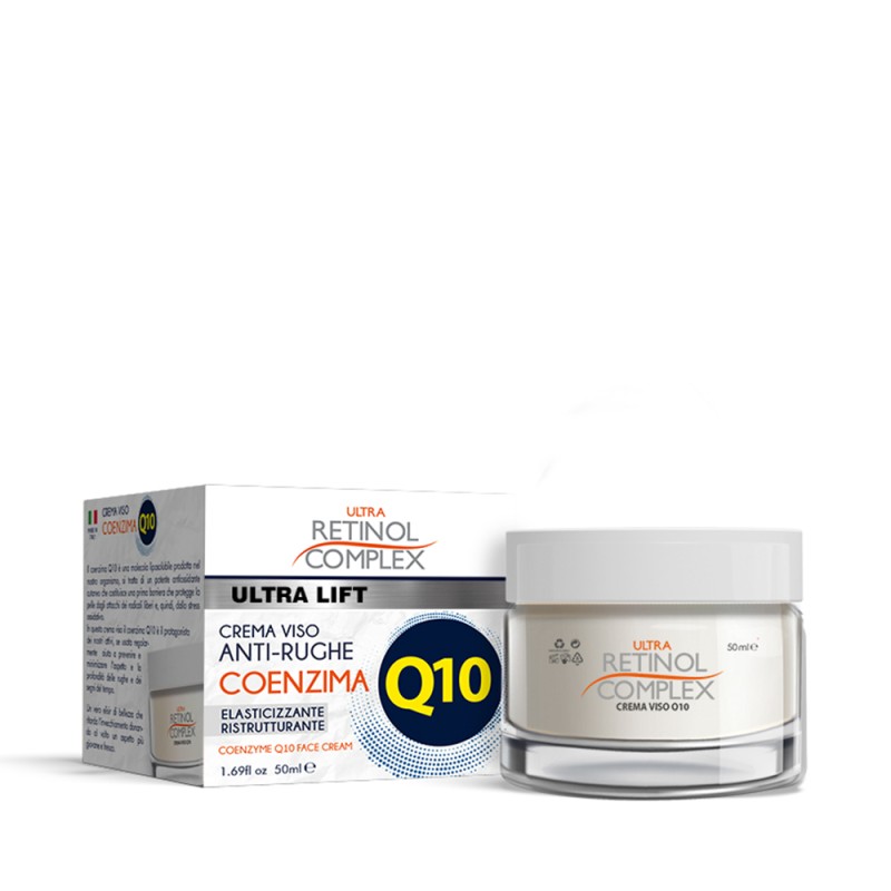 Crema Viso COENZIMA Q10 Antirughe Elasticizzante-Ristrutturante