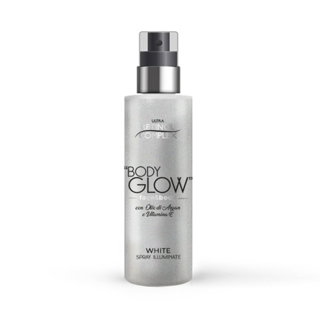 Spray Corpo Illuminante 'BODY GLOW' WHITE con Olio di Argan e Vitamina E