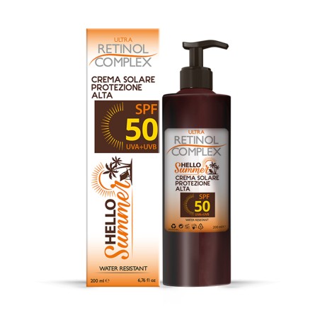 Crema Solare SPF 50 'Hello Summer' Retinol Complex