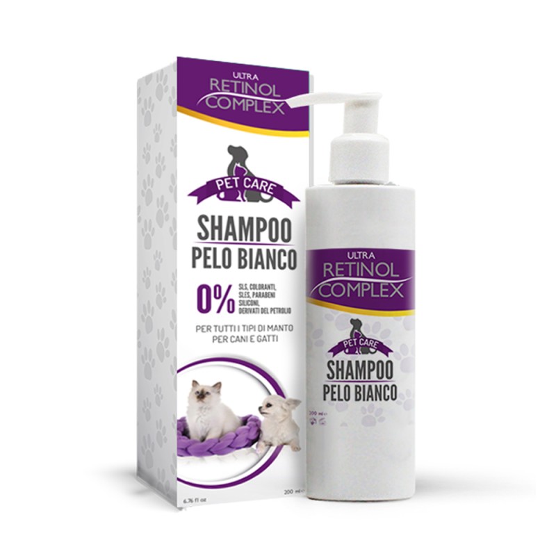 Shampoo Pelo Bianco 'PET' by Retinol Complex