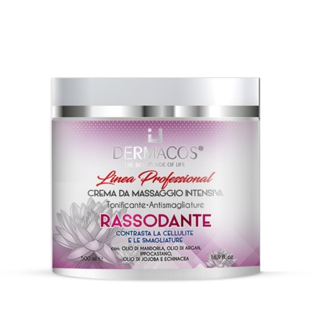 Crema da Massaggio RASSODANTE Intensiva con Ippocastano, Echinacea, Olio di Mandorla-Argan-Jojoba