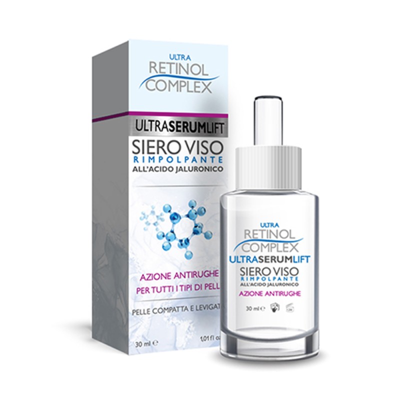 Siero Viso ACIDO IALURONICO Antirughe Rimpolpante