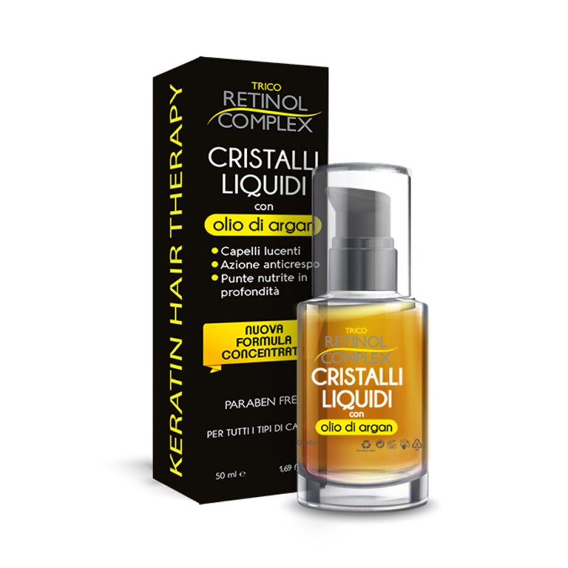 Cristalli Liquidi con Olio di Argan Supreme GOLD by Retinol Complex