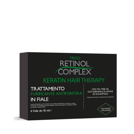 Trattamento ANTIFORFORA Purificante in Fiale 'TRICO' by Retinol Complex