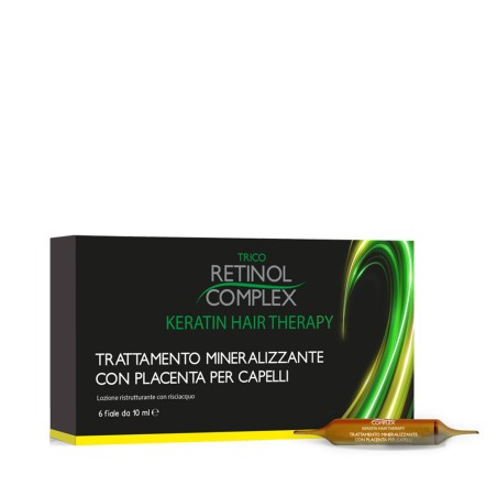 Trattamento Mineralizzante con Placenta in Fiale 'TRICO' by Retinol Complex