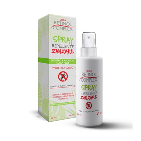 Spray Repellente Anti-Zanzare by Retinol Complex