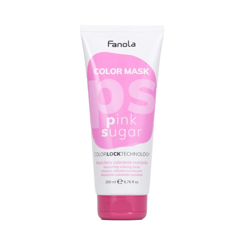 Maschera Capelli Colorante PINK SUGAR 'COLOR MASK' Fanola