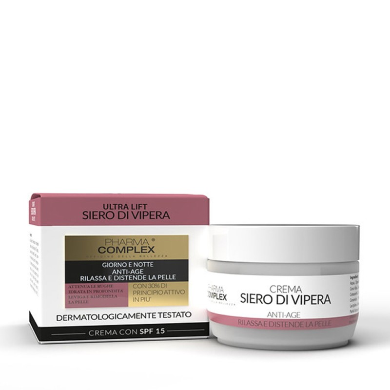 Crema Viso SIERO DI VIPERA Giorno Notte Anti-Age