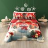 Trapunta Matrimoniale Natalizia SNOWMAN by IRGE Home