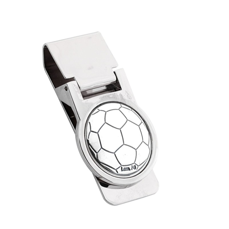 Fermasoldi TIFO CALCIO con Argento Laminato applicato