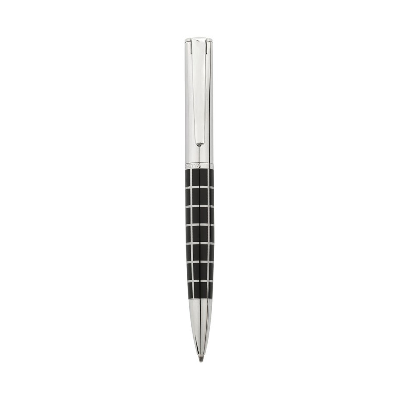 Penna a Sfera '6006' Bicolore Black-Metal Square